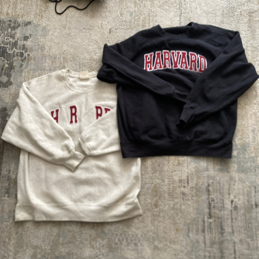 Vintage MV Sport Heavy Weight Size Men's Large Crew Neck Sweaters College Lot 2x